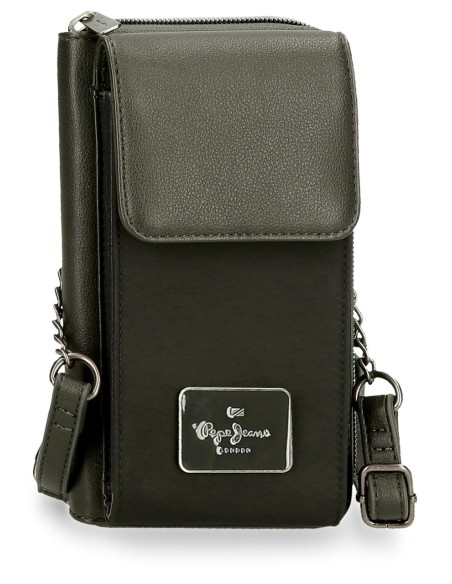 7095342 BANDOLERA PORTAMOVIL Y TARJETAS PJL CHRISTINE VERDE