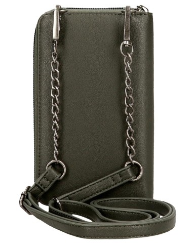 7095342 BANDOLERA PORTAMOVIL Y TARJETAS PJL CHRISTINE VERDE