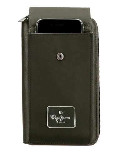 7095342 BANDOLERA PORTAMOVIL Y TARJETAS PJL CHRISTINE VERDE