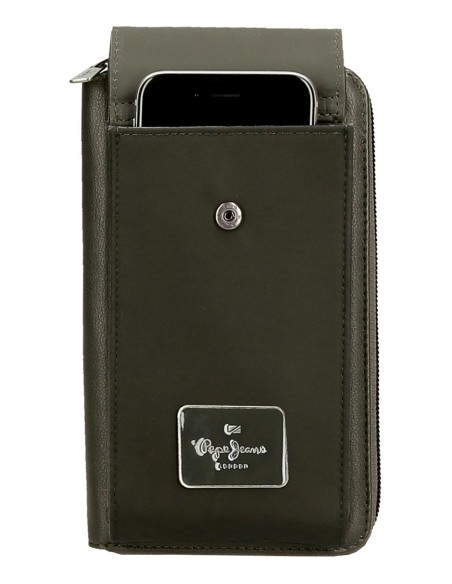 7095342 BANDOLERA PORTAMOVIL Y TARJETAS PJL CHRISTINE VERDE