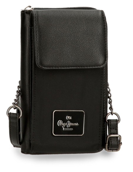 7095343 BANDOLERA PORTAMOVIL Y TARJETAS PJL CHRISTINE NEGR