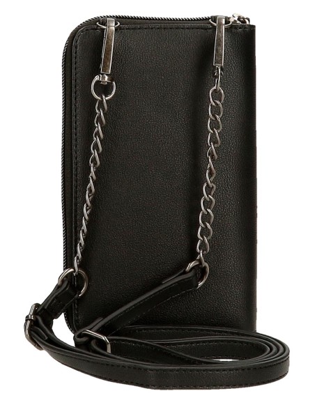 7095343 BANDOLERA PORTAMOVIL Y TARJETAS PJL CHRISTINE NEGR