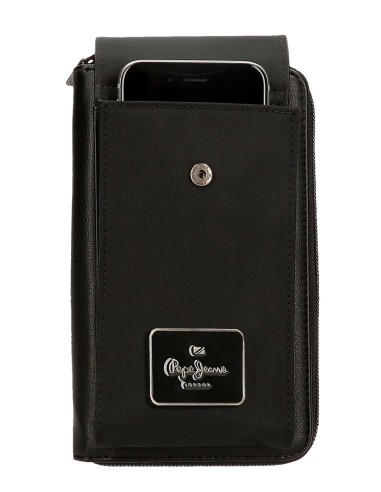 7095343 BANDOLERA PORTAMOVIL Y TARJETAS PJL CHRISTINE NEGR