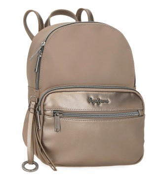 7082142 MOCHILA 25CM PJL RUBY TAUPE