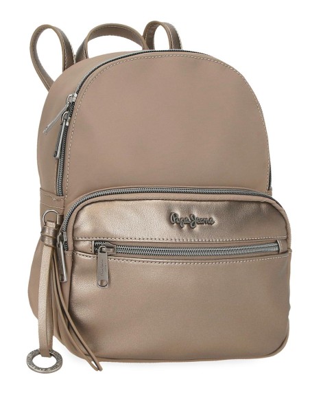 7082142 MOCHILA 25CM PJL RUBY TAUPE