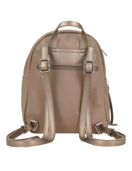 7082142 MOCHILA 25CM PJL RUBY TAUPE