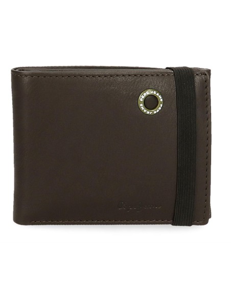 7373932 BILLETERO C/GOMA PJL BADGE MARRON