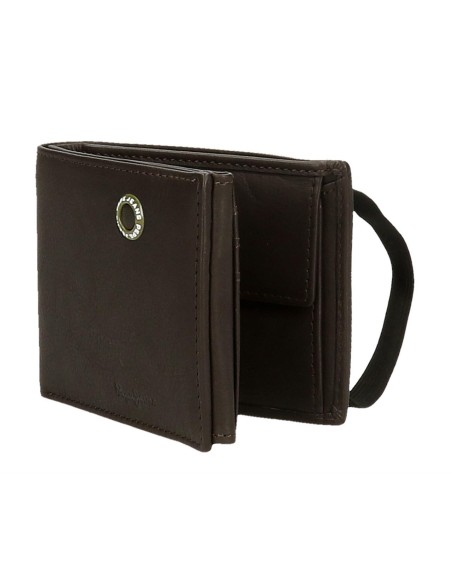 7373932 BILLETERO C/GOMA PJL BADGE MARRON