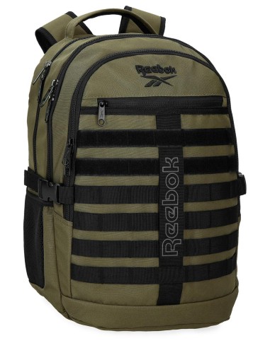 8262443 MOCHILA 46CM. 2C. REEBOK CROSS ONE CAQUI