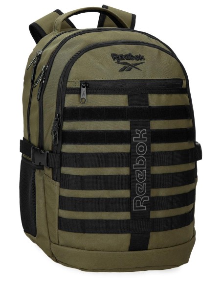 8262443 MOCHILA 46CM. 2C. REEBOK CROSS ONE CAQUI
