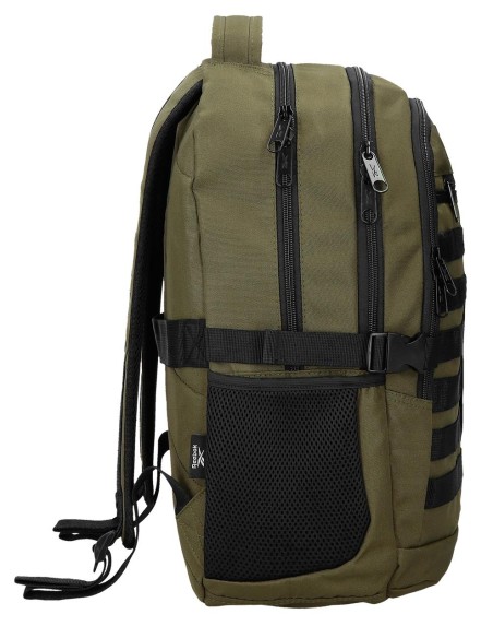 8262443 MOCHILA 46CM. 2C. REEBOK CROSS ONE CAQUI