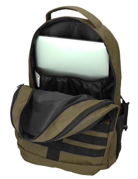 8262443 MOCHILA 46CM. 2C. REEBOK CROSS ONE CAQUI