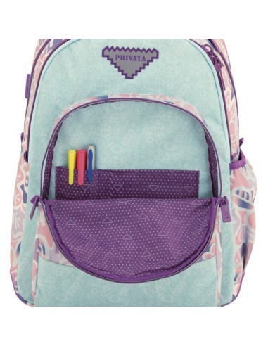 Mochila ST/AC Escolar Tandem Privata Garden Mochilas Esco...