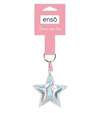 9170226 LLAVERO ESTRELLA METALIZADA
