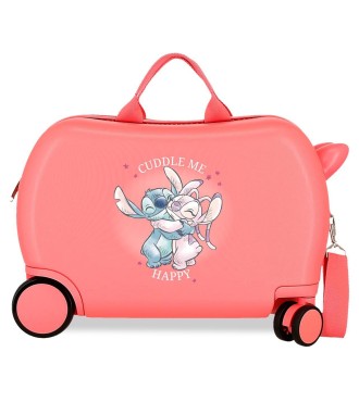 4041043 MALETA INF.ABS 4R.(2 MULTI.) 45CM. STITCH CUDDLE ME