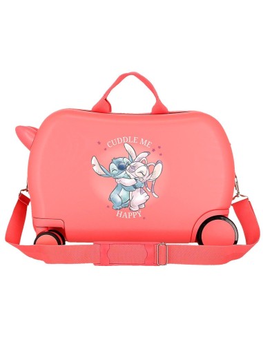 4041043 MALETA INF.ABS 4R.(2 MULTI.) 45CM. STITCH CUDDLE ME