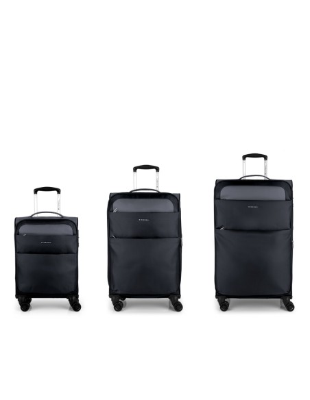 Set 3 Maletas C22-M-L Gabol Cloud Negro Juego de Maletas ...