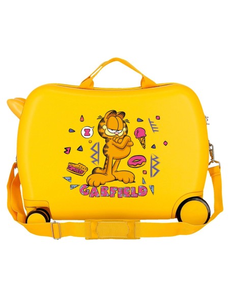 2049841 MALETA INF.ABS 4R. (2.MULTI) GARFIELD OCRE
