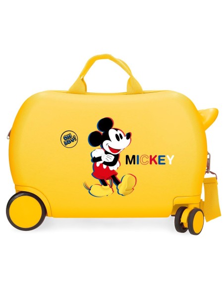 2921022 MALETA INF.ABS 4R.(2 MULTI.) 45CM. MICKEY 3D OCRE 2921022 MALETA INF.ABS 4R.(2 MULTI.) 45CM. MICKEY 3D OCRE