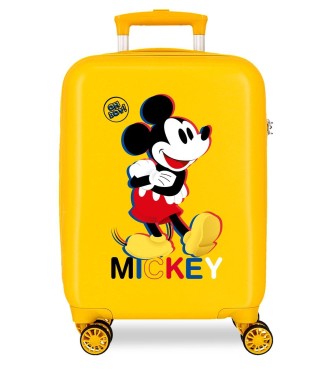 2921322 TROLLEY ABS 50 CM.4R MICKEY 3D OCRE