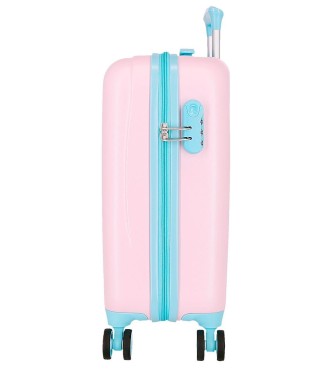 2091341 TROLLEY ABS 50 CM.4R. STITCH IN THE WORLD ROSA 2