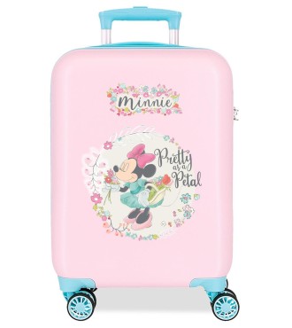 2411321 TROLLEY ABS 50 CM.4R. MINNIE FLORALS ROSA