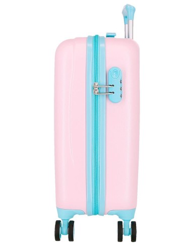 2411321 TROLLEY ABS 50 CM.4R. MINNIE FLORALS ROSA