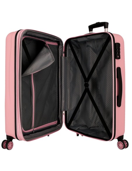 3961421 SET 2/TROLLEY ABS 55-65CM.4R. NIGHTMARE NUDE