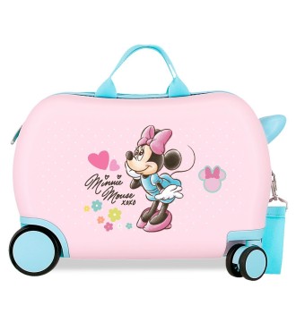 4231043 MALETA INF.ABS 4R.(2 MULTI.) 45CM. MINNIE IMAGINE RO