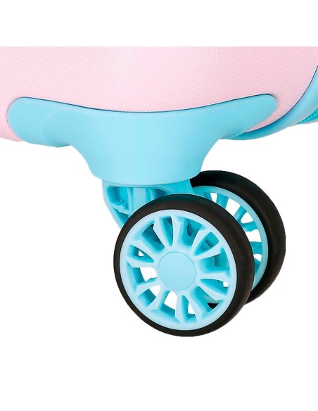 4561321 TROLLEY ABS 50 CM.4R. MINNIE PLAY ALL DAY ROSA