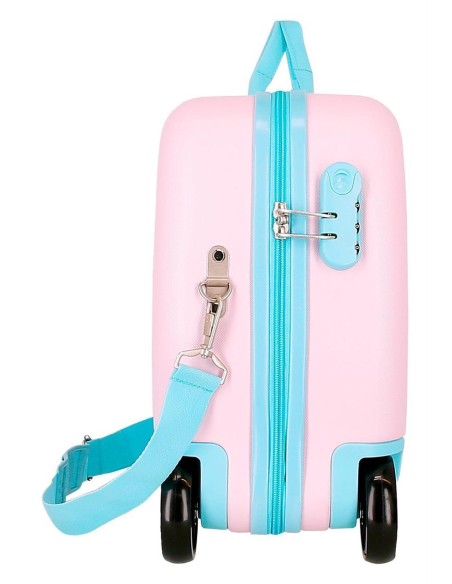 4789841 MALETA INF.ABS 4R.(2 MULTI.) 45CM. ALL RIGHT ROSA