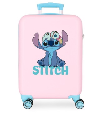 2091141 TROLLEY ABS 55CM.4R. STITCH IN THE WORLD ROSA