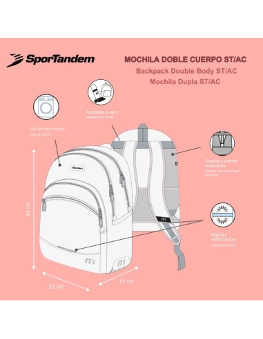 Mochila ST/AC Escolar Tandem Flying Mochilas Escolares | ...