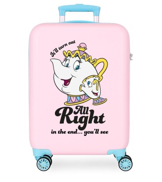 4781141 TROLLEY ABS 55CM.4R. ALL RIGHT ROSA