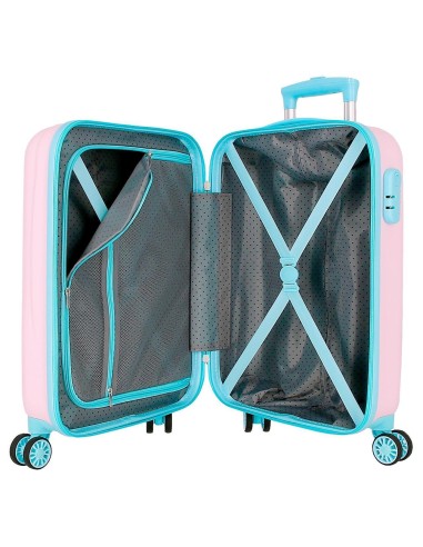 4781141 TROLLEY ABS 55CM.4R. ALL RIGHT ROSA