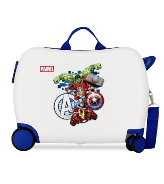 2479865 MALETA INF.ABS 4R. (2.MULTI) AVENGERS ATTACK BLANCO