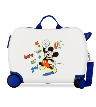 4779845 MALETA INF.ABS 4R. (2.MULTI) MICKEY HERE WE GO BLANC