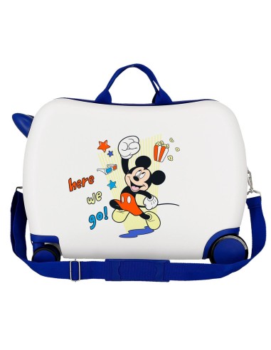 4779845 MALETA INF.ABS 4R. (2.MULTI) MICKEY HERE WE GO BLANC