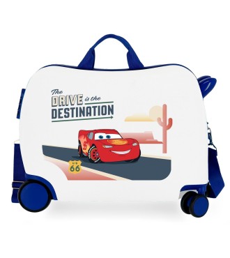 4799841 MALETA INF.ABS 4R. (2.MULTI) CARS DESTINATION BLANCO