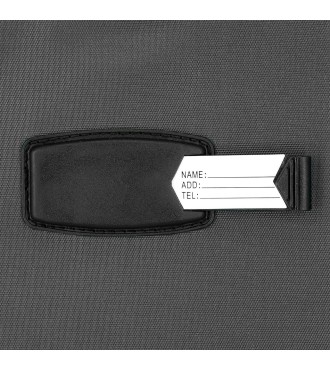 5318423 SET 3/TROLLEY PES 55-66-77CM.4R. MOVOM ATLANTA GRIS 2