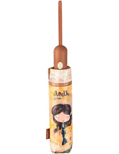 Paraguas Plegable Automatico Anekke Peace & Love Paraguas...