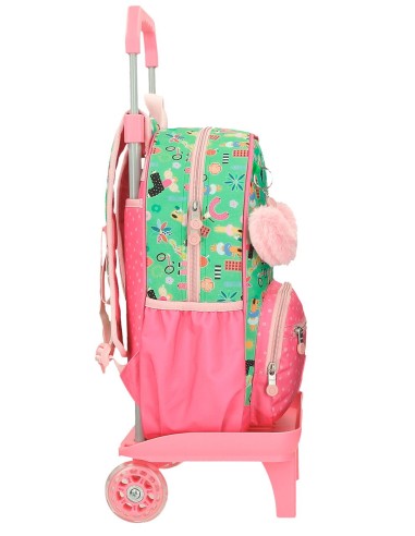 96624T1 MOCHILA ADAP. C/CARRO 38CM.ENSO GARDEN PARTY