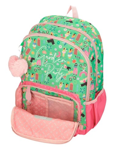 96627D1 MOCHILA ADAP. 44CM.2C.ENSO GARDEN PARTY