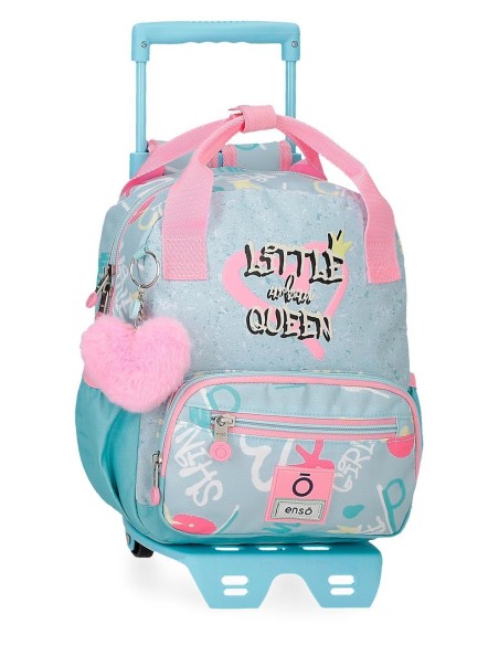 97122T1 MOCHILA ADAP. C/CARRO 28CM.ENSO LITTLE URBAN QUEEN 97122T1 MOCHILA ADAP. C/CARRO 28CM.ENSO LITTLE URBAN QUEEN