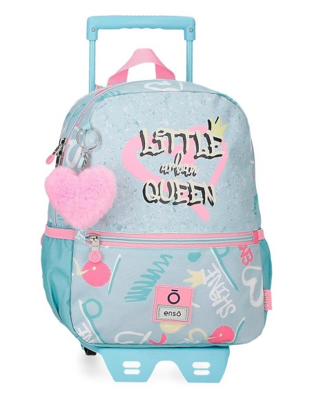 97123T1 MOCHILA ADAP. C/CARRO 32CM.ENSO LITTLE URBAN QUEEN 97123T1 MOCHILA ADAP. C/CARRO 32CM.ENSO LITTLE URBAN QUEEN