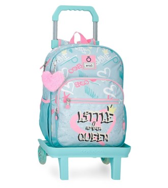 97124T1 MOCHILA ADAP. C/CARRO 38CM.ENSO LITTLE URBAN QUEEN