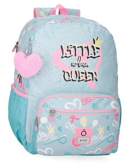 9712621 MOCHILA 42CM. 2C. ENSO LITTLE URBAN QUEEN 9712621 MOCHILA 42CM. 2C. ENSO LITTLE URBAN QUEEN
