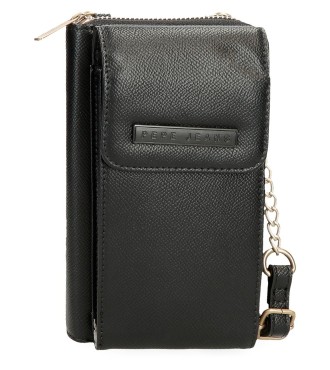 7945331 BANDOLERA PORTAMOVIL Y TARJETAS PJL ELIA NEGRO