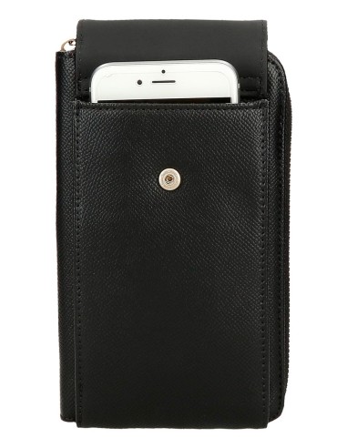7945331 BANDOLERA PORTAMOVIL Y TARJETAS PJL ELIA NEGRO