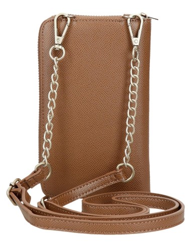 7945332 BANDOLERA PORTAMOVIL Y TARJETAS PJL ELIA MARRON